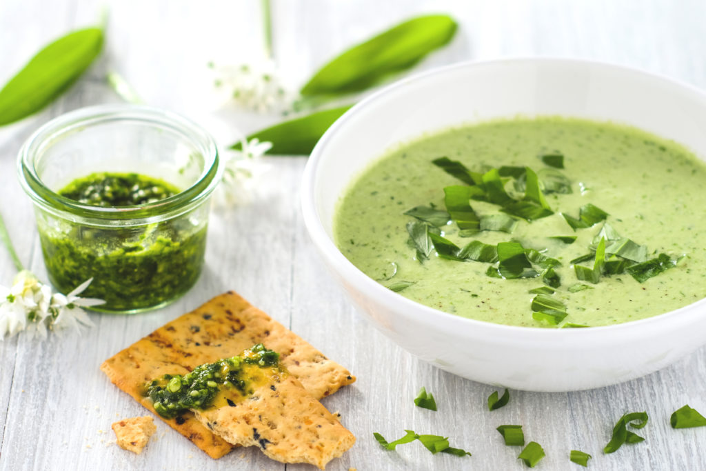 Bärlauchsuppe mit Matcha Rezept - Ambideluxe