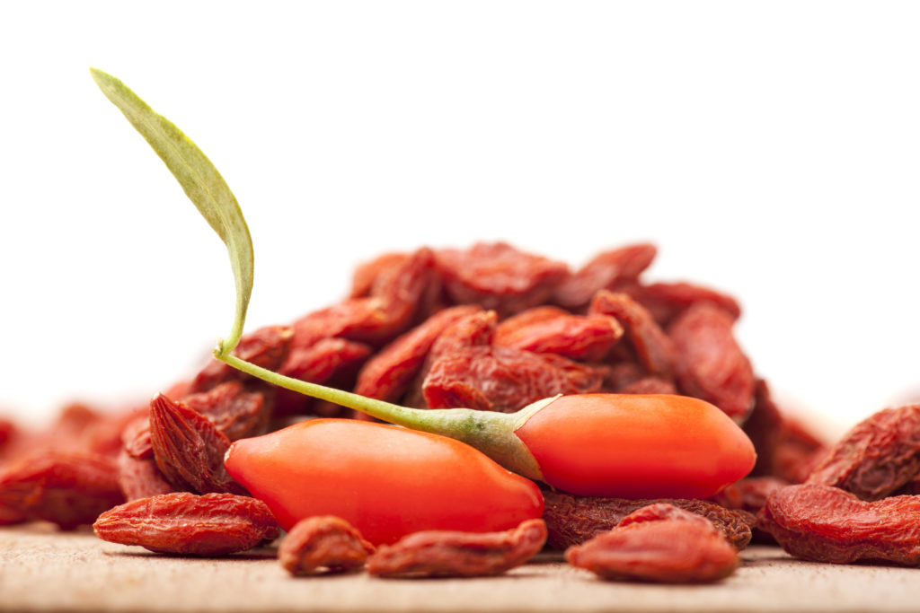 Goji Beeren die kleinen roten "Wunderbeeren"